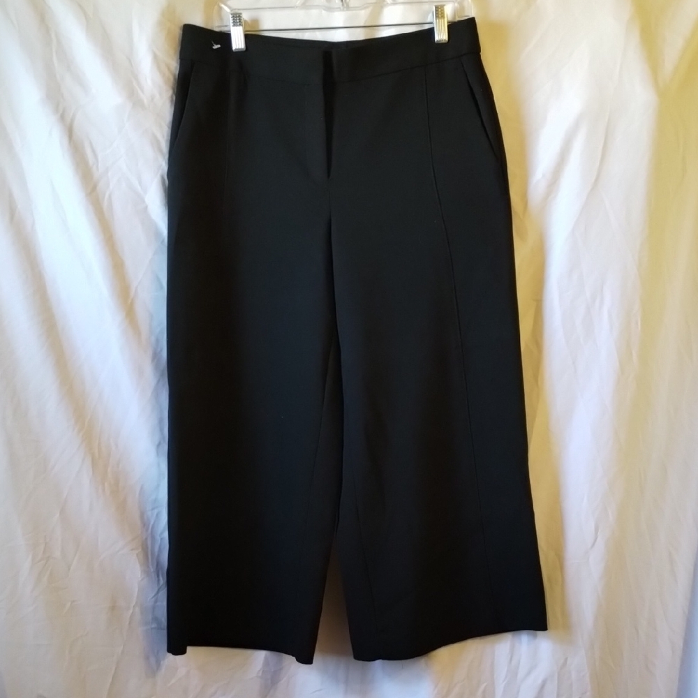 Ann Taylor Classic Black Wide Leg Pants